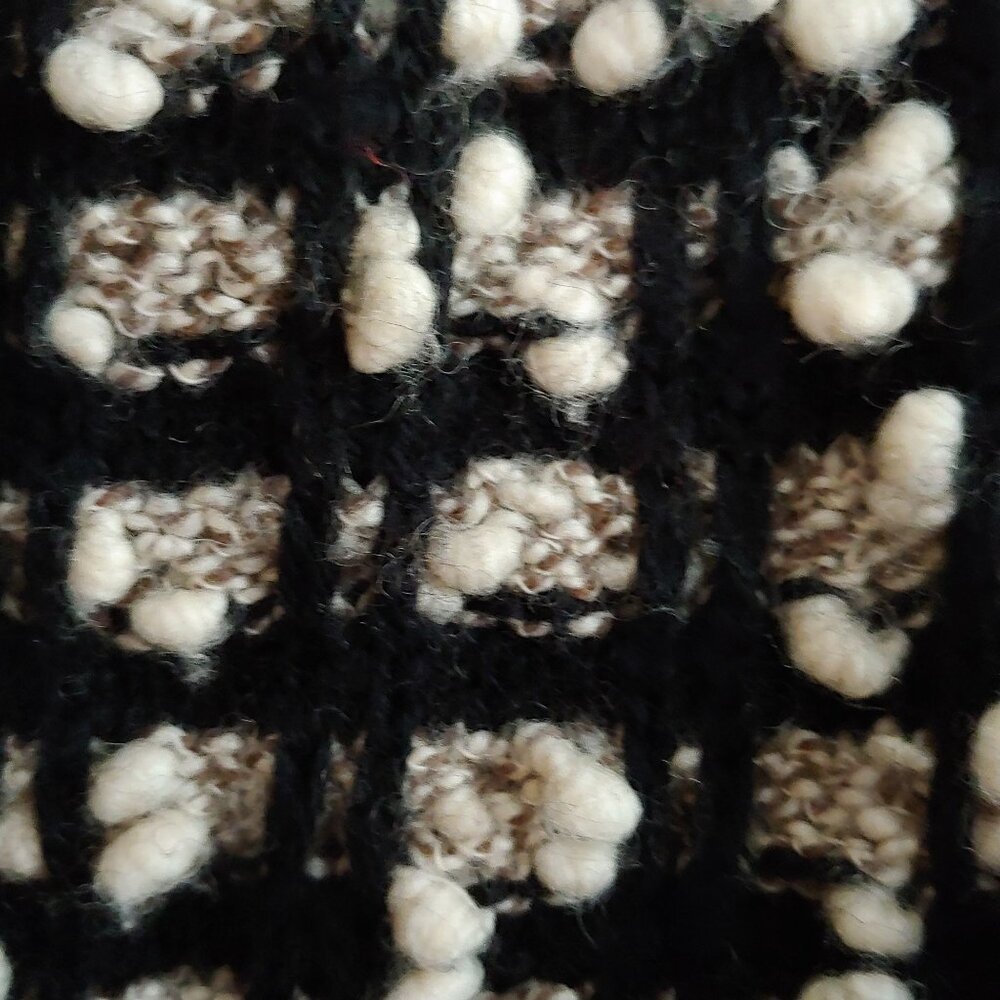 The Peruvian Connection Textured Bubble 3d Knit W… - image 7